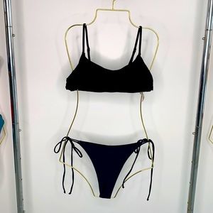 Shein black bikini size S